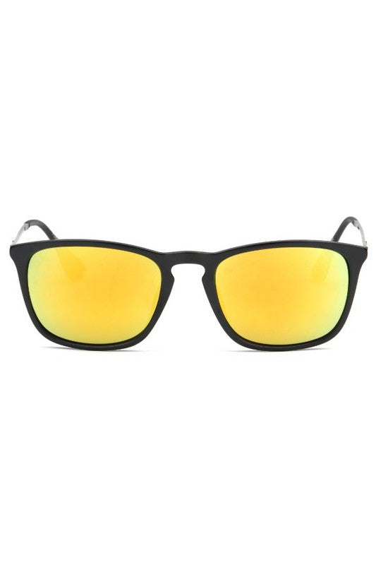 Vintage Retro Square Mirrored Fashion Sunglasses - Luxxfashions