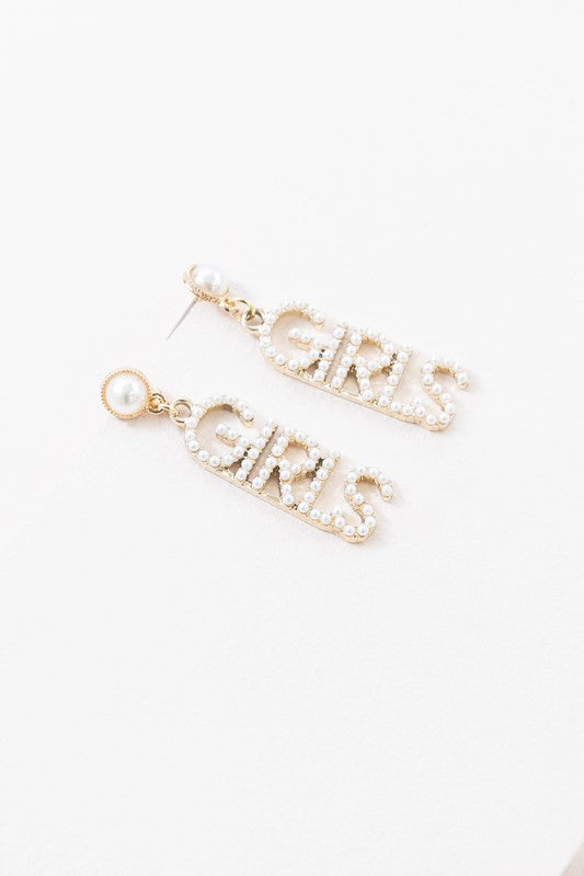 One of The Girls Drop Earrings - Luxxfashions