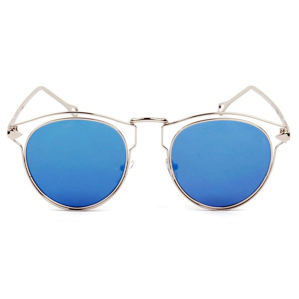 Women Round Fashion Sunglasses - Luxxfashions