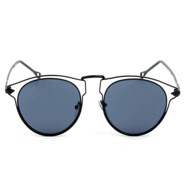 Women Round Fashion Sunglasses - Luxxfashions