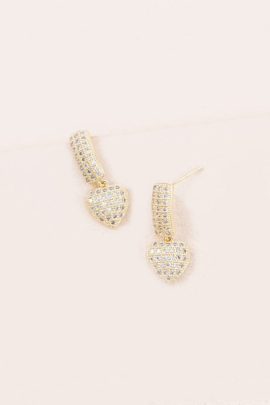 Amour Drop Earrings - Luxxfashions
