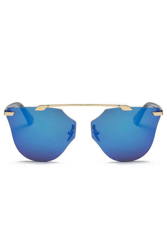 Women Round Cat Eye Fashion Sunglasses - Luxxfashions