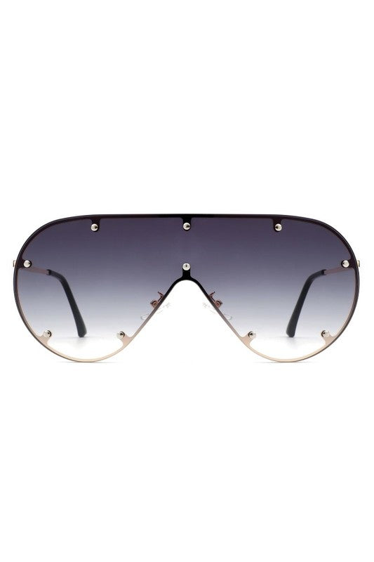 Retro Oversize Aviator Fashion Sunglasses - Luxxfashions