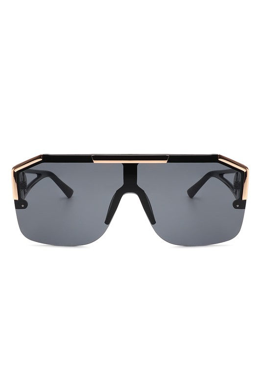 Square Oversize Retro Fashion Sunglasses - Luxxfashions
