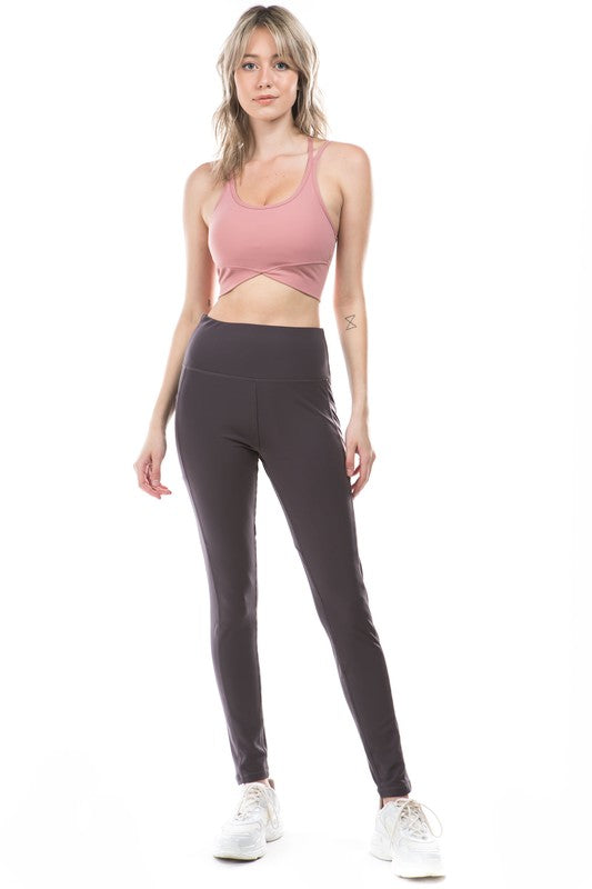 Pocketed Activewear Leggings - Luxxfashions
