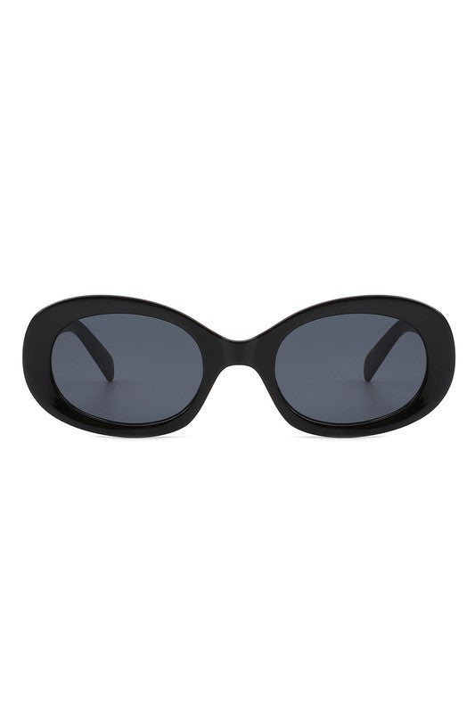 Oval Retro Clout Round Vintage Fashion Sunglasses - Luxxfashions