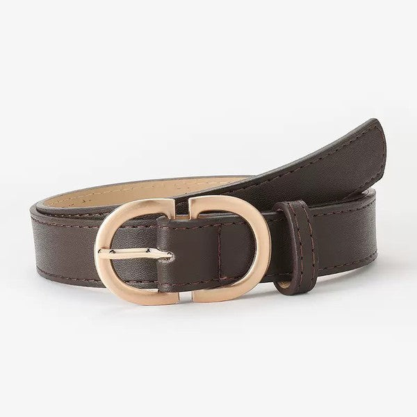 D-Ring Belt - Luxxfashions