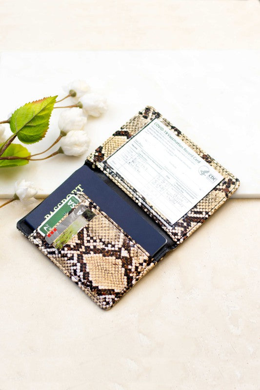 Passport and Vaccine Credit Card Wallet - Luxxfashions