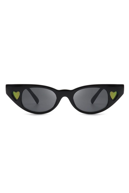 Retro Slim Cat Eye Fashion Sunglasses - Luxxfashions