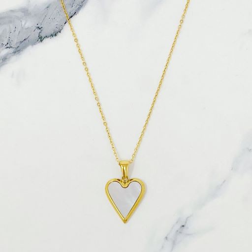 Heart Of Gold Necklace - Luxxfashions