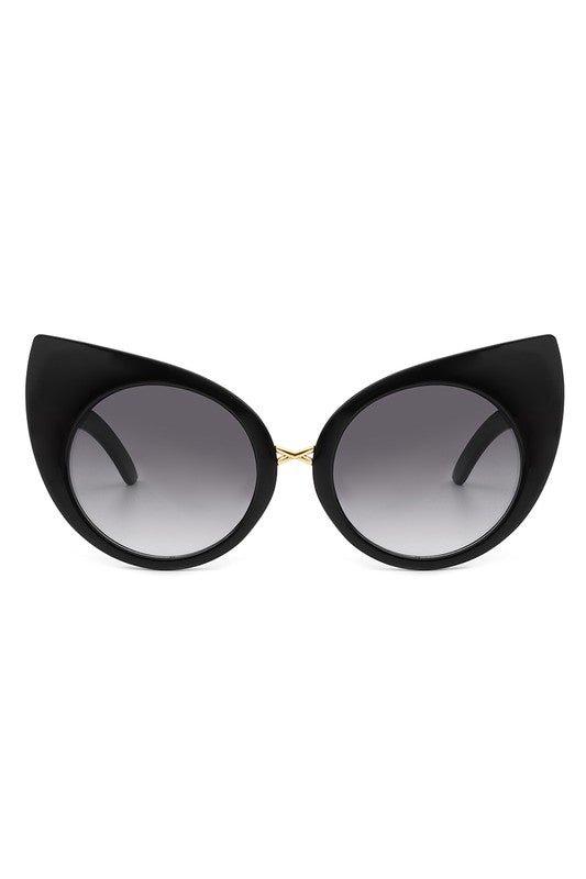 Retro High Pointed Fashion Cat Eye Sunglasses - Luxxfashions