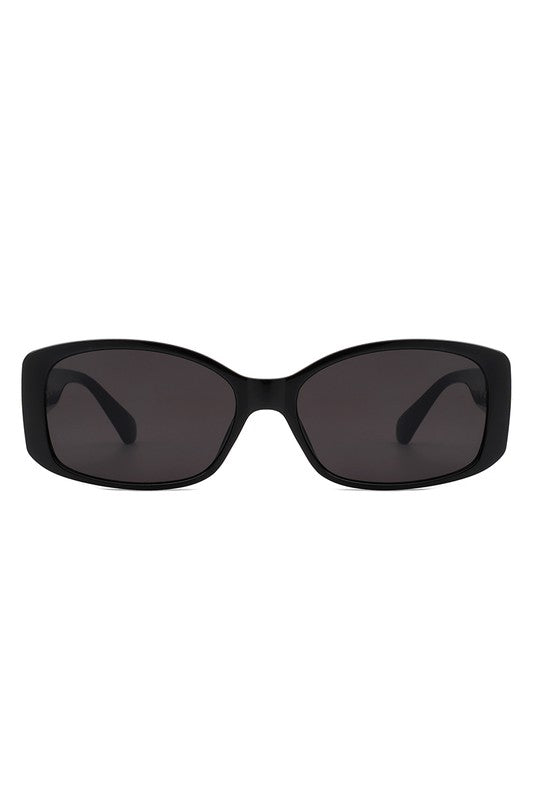 Rectangular Narrow Fashion Square Sunglasses - Luxxfashions