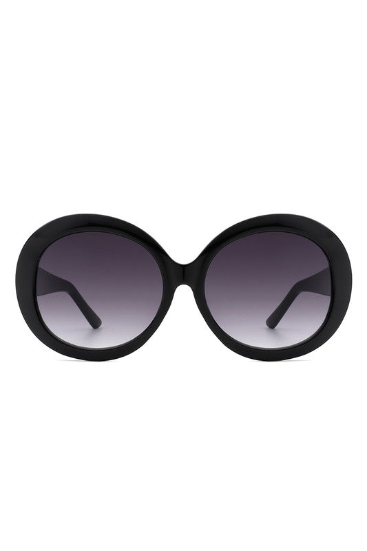 Oversize Circle Fashion Women Round Sunglasses - Luxxfashions