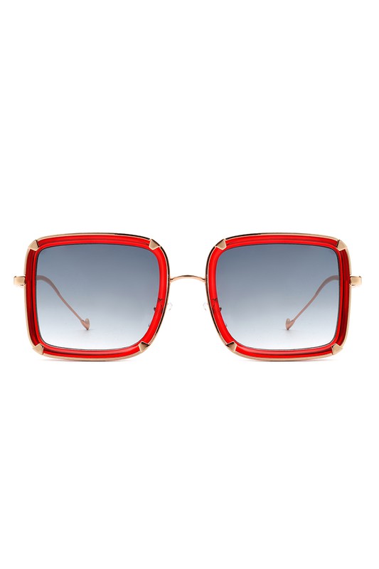Classic Square Retro Tinted Fashion Sunglasses - Luxxfashions