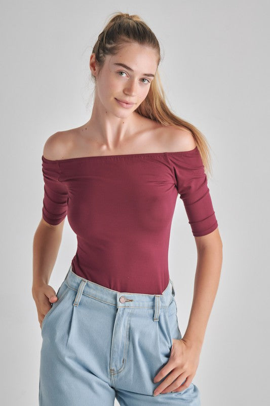 Off-the-Shoulder Top - Luxxfashions