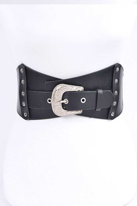 Iconic Buckle Corset Belt