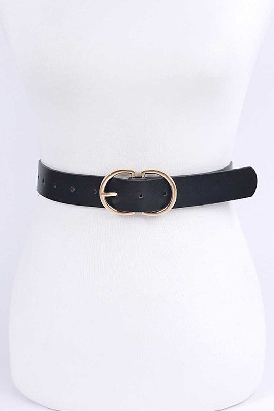 Double Ring Buckle Fashion Belt