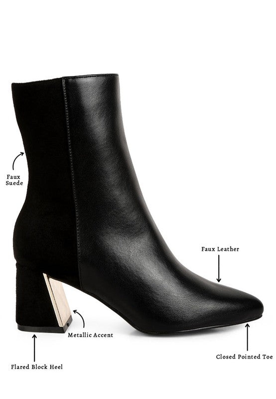 High Ankle Suede Boots - Desire Collection