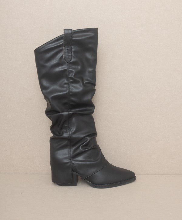 Societ Thea Jean Boots - Fold Over Slit