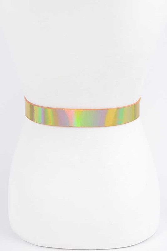 Holographic PlusSize Fashion Belt