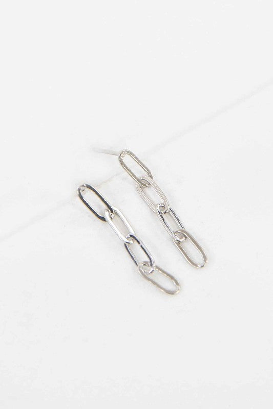 Mini Chain Dangle Earrings