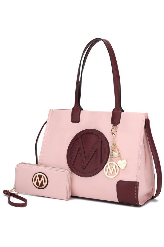 MKF Collection Louise Tote and Wallet Set