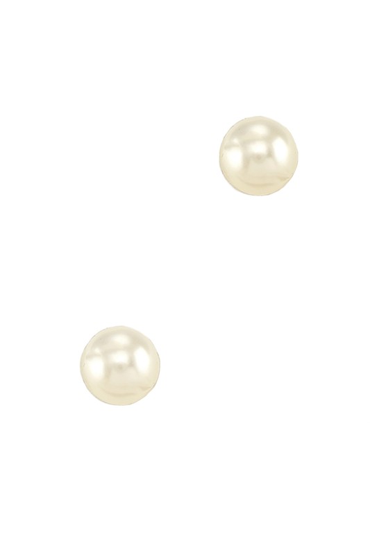 10mm Pearl Stud Earring