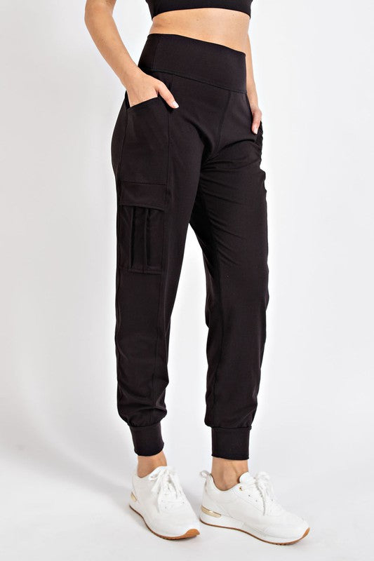 Butter Jogger With Side Pockets - Luxxfashions