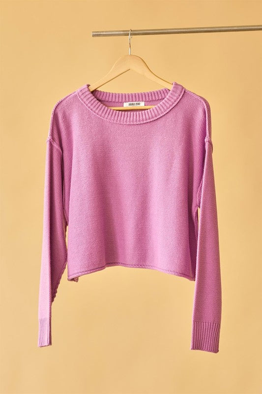 Cuddly Classic Long Sleeve Sweater - Luxxfashions