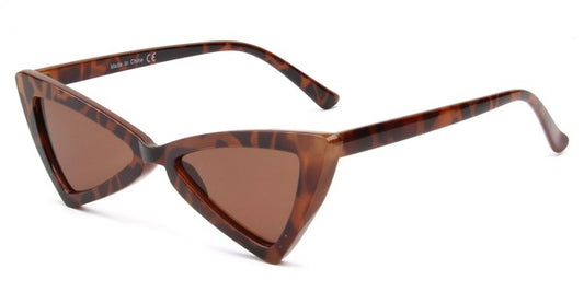 Women Triangle Cat Eye Fashion Sunglasses - Luxxfashions