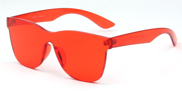 Unisex Square Tinted Lens Fashion Sunglasses - Luxxfashions