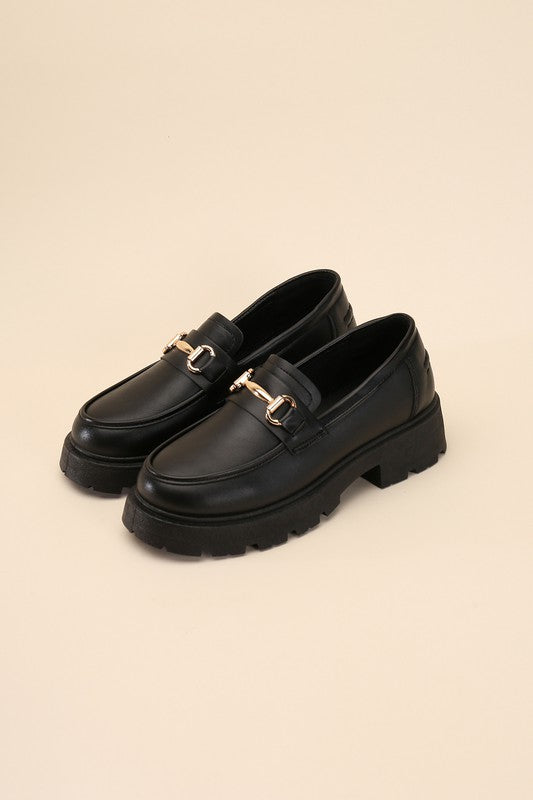KINGSLEY-1 HORSE-BIT LOAFER - Luxxfashions