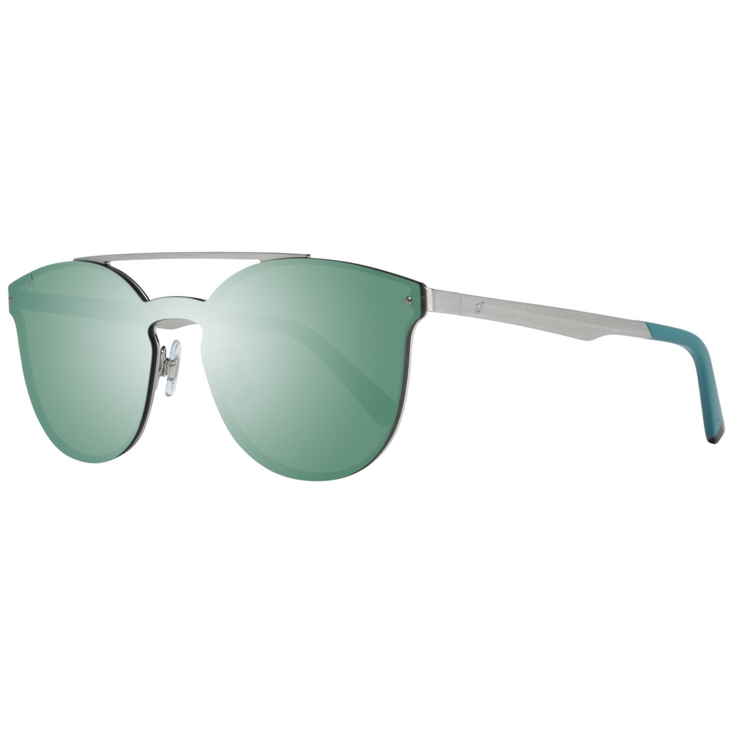 Web Silver Unisex Sunglasses