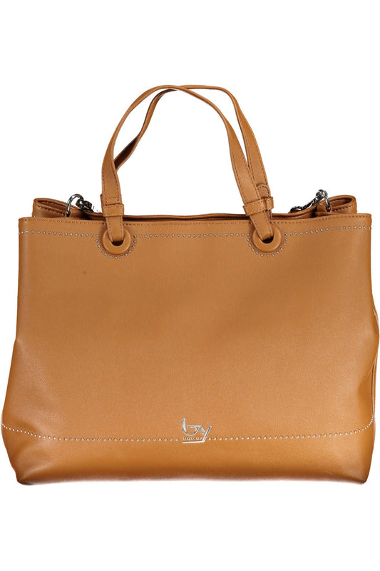 BYBLOS Brown Polyurethane Handbag