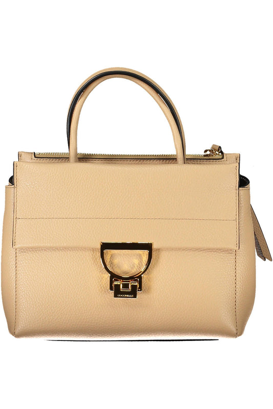 Coccinelle Beige Leather Handbag